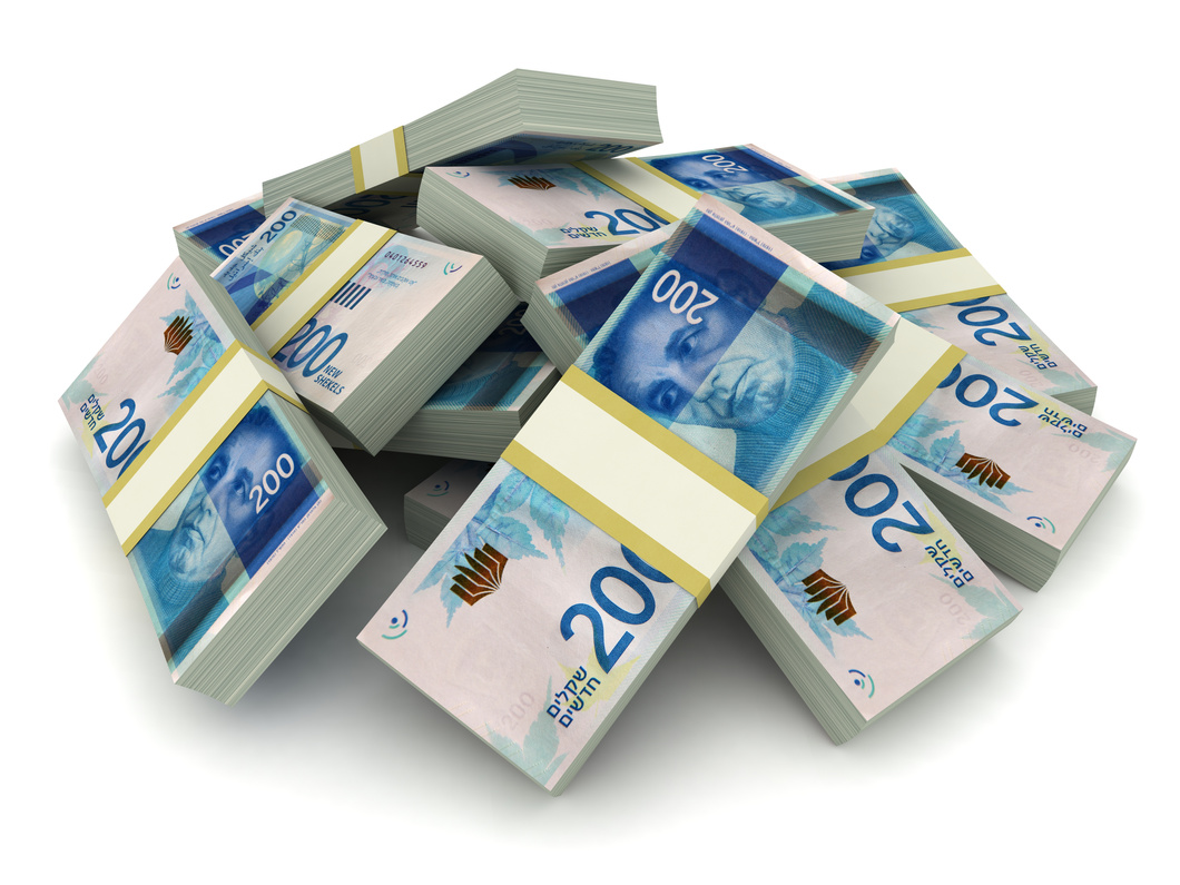 Israel shekel money